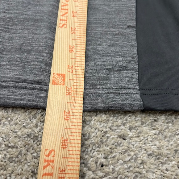 Callaway 1/4 Zip Lightweight Pullover Large Grey Quiet Shade HTR UPF 50 Golf NEW - Picture 4 of 11